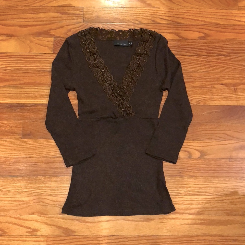 The Limited Sexy V-neck Sweater